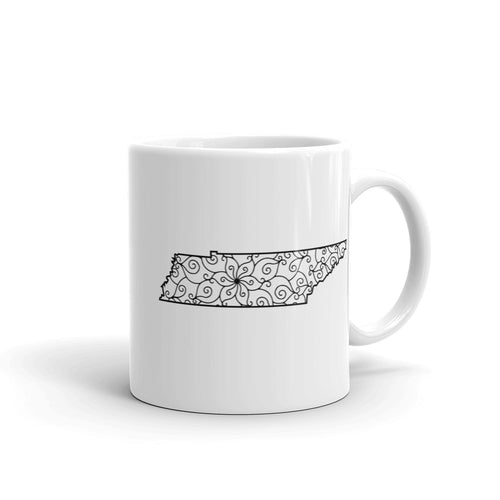 Tennessee TN Mandala Mug