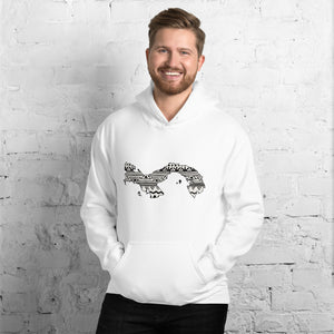 Panama Map Unisex Hoodie Home Country Pride Gift