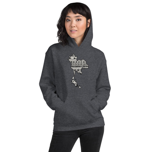 Thailand Map Unisex Hoodie Home Country Pride Gift