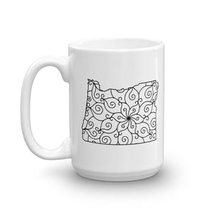 Oregon OR Mandala Mug