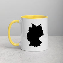 Load image into Gallery viewer, Germany Map Coffee Mug with Color Inside - 11 oz