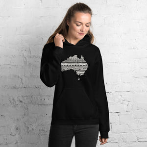 Australia Map Unisex Hoodie Home Country Pride Gift