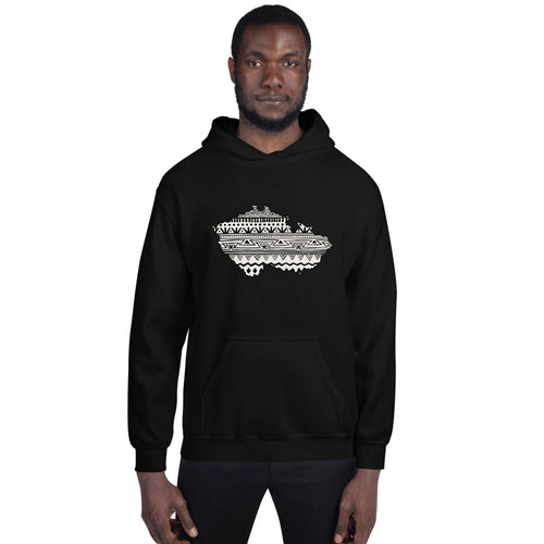 Czech Republic Map Unisex Hoodie Home Country Pride Gift