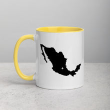 Load image into Gallery viewer, Mexico Map Mug with Color Inside - 11 oz