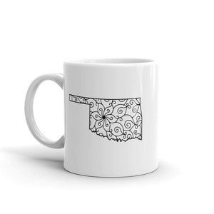 Oklahoma OK Mandala Mug