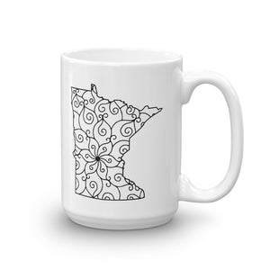 Minnesota MN Mandala Mug