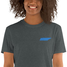 Load image into Gallery viewer, Tennessee Unisex T-Shirt - Blue Embroidery