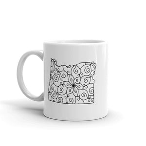 Oregon OR Mandala Mug