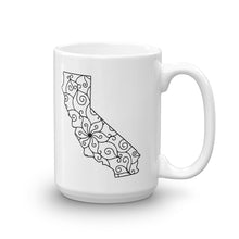 Load image into Gallery viewer, California CA Mandala Mug