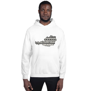 Austria Map Unisex Hoodie Home Country Pride Gift