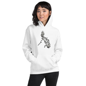 Philippines Map Unisex Hoodie Home Country Pride Gift