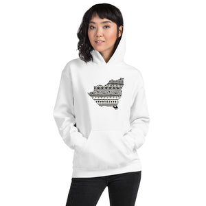 Nicaragua Map Unisex Hoodie Home Country Pride Gift