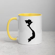 Load image into Gallery viewer, Vietnam Map Coffee Mug with Color Inside - 11 oz