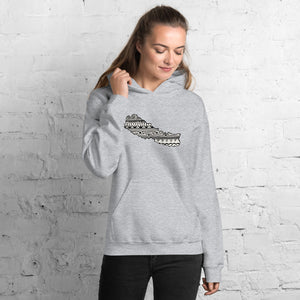 Nepal Map Unisex Hoodie Home Country Pride Gift