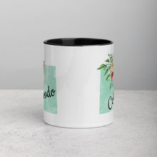 Load image into Gallery viewer, Colorado CO Map Floral Mug - 11 oz