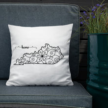 Load image into Gallery viewer, Kentucky KY State Map Premium Pillow