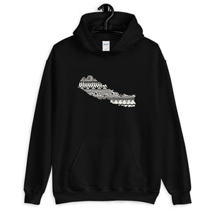 Nepal Map Unisex Hoodie Home Country Pride Gift