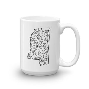 Mississipi MS Mandala Mug