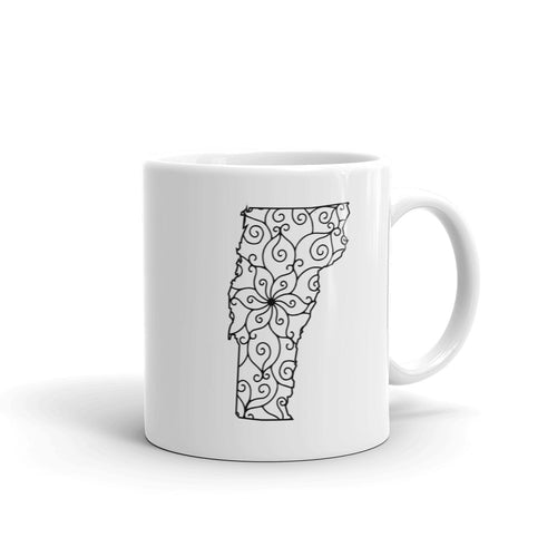 Vermont VT Mandala Mug