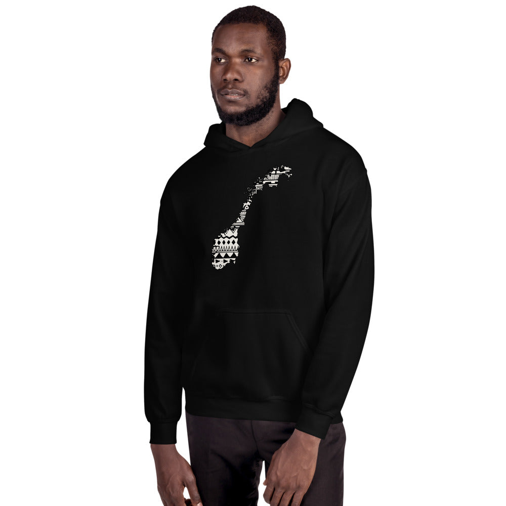 Norway Map Unisex Hoodie Home Country Pride Gift