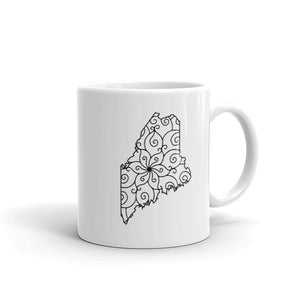 Maine ME Mandala Mug