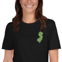 Load image into Gallery viewer, New Jersey Unisex T-Shirt - Green Embroidery