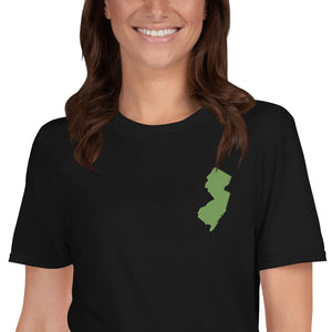 New Jersey Unisex T-Shirt - Green Embroidery