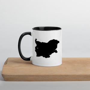 Bulgaria Map Coffee Mug with Color Inside - 11 oz