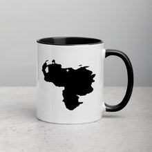 Load image into Gallery viewer, Venezuela Map Coffee Mug with Color Inside - 11 oz