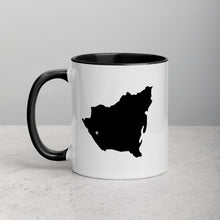 Load image into Gallery viewer, Nicaragua Map Mug with Color Inside - 11 oz