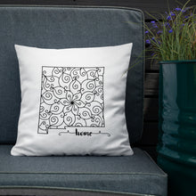 Load image into Gallery viewer, New Mexico NM State Map Premium Pillow
