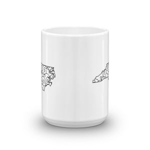 North Carolina NC Mandala Mug