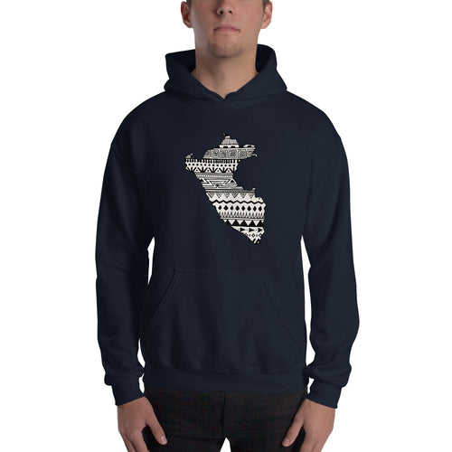 Peru Map Unisex Hoodie Home Country Pride Gift