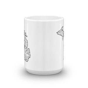 Michigan MI Mandala Mug