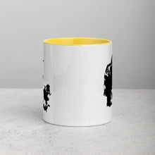 Load image into Gallery viewer, Denmark Map Coffee Mug with Color Inside - 11 oz
