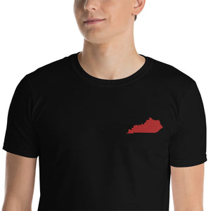 Kentucky Unisex T-Shirt - Red Embroidery