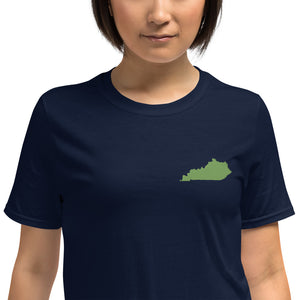 Kentucky Unisex T-Shirt - Green Embroidery