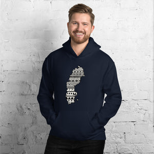 Sweden Map Unisex Hoodie Home Country Pride Gift