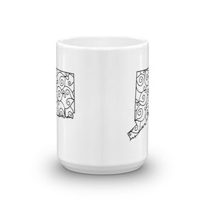 Connecticut CT Mandala Mug