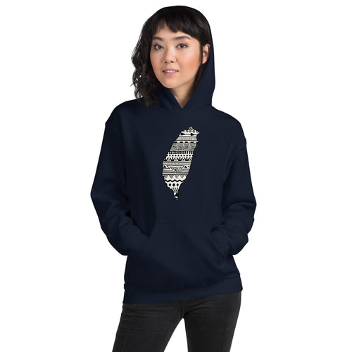 Taiwan Map Unisex Hoodie Home Country Pride Gift