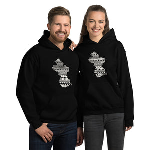 Guyana Map Unisex Hoodie Home Country Pride Gift