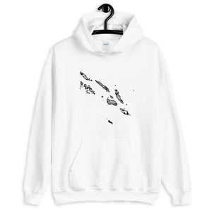 Solomon Islands Map Unisex Hoodie Home Country Pride Gift