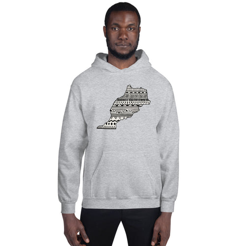 Morocco Map Unisex Hoodie Home Country Pride Gift