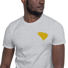 Load image into Gallery viewer, South Carolina Unisex T-Shirt - Gold Embroidery