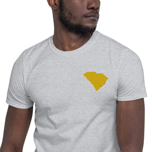 South Carolina Unisex T-Shirt - Gold Embroidery