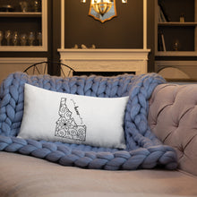 Load image into Gallery viewer, Idaho ID State Map Premium Pillow