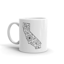 Load image into Gallery viewer, California CA Mandala Mug