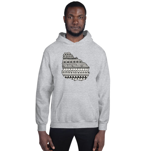 Uruguay Map Unisex Hoodie Home Country Pride Gift