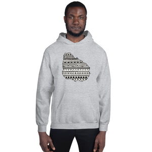 Uruguay Map Unisex Hoodie Home Country Pride Gift
