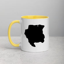 Load image into Gallery viewer, Suriname Map Mug with Color Inside - 11 oz